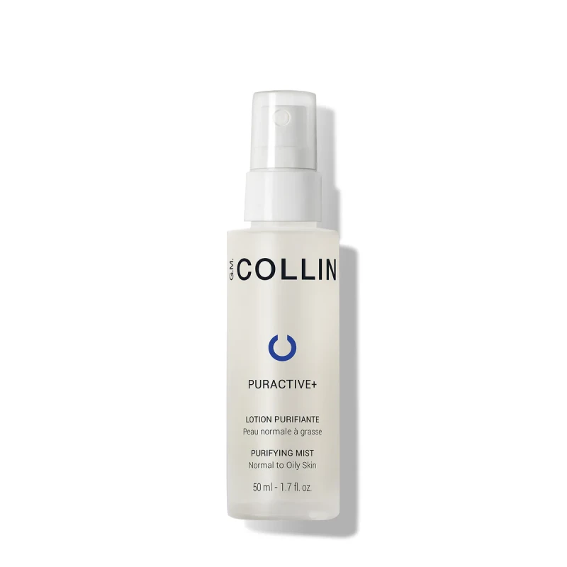 G.M. COLLIN Puractive+ Purifying Mist | Purifying Facial Toner for Oily & Combination Skin Travel Size 50 ml