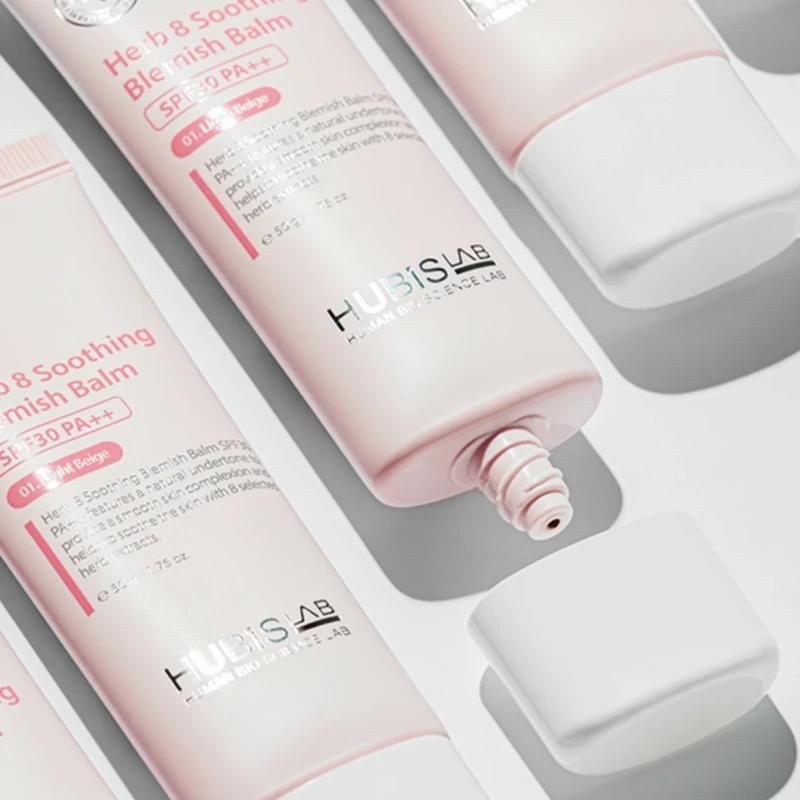 HubisLab Herb 8 Soothing Blemish Balm SPF30+ | Soothing BB Cream Light Beige 50 ml