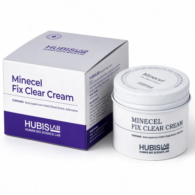 HubisLab Minecel Fix Clear Cream | Barrier-Strengthening Skin Renewal Cream 50 ml