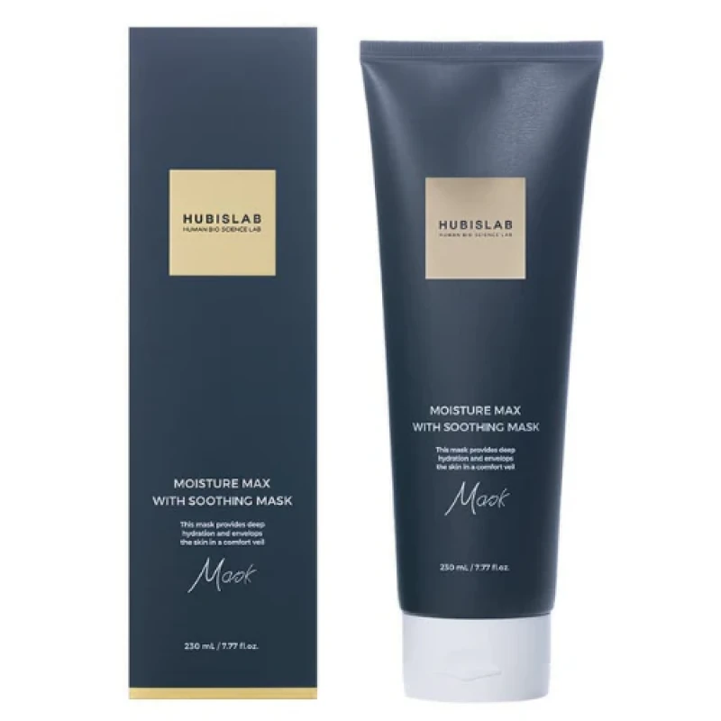 HUBISLAB Moisture Max with Soothing Mask | Soothing & Hydrating Face Mask 230 ml