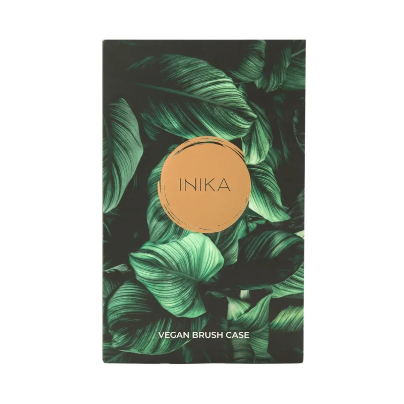 INIKA Natural Vegan Brush Case | Gift Set