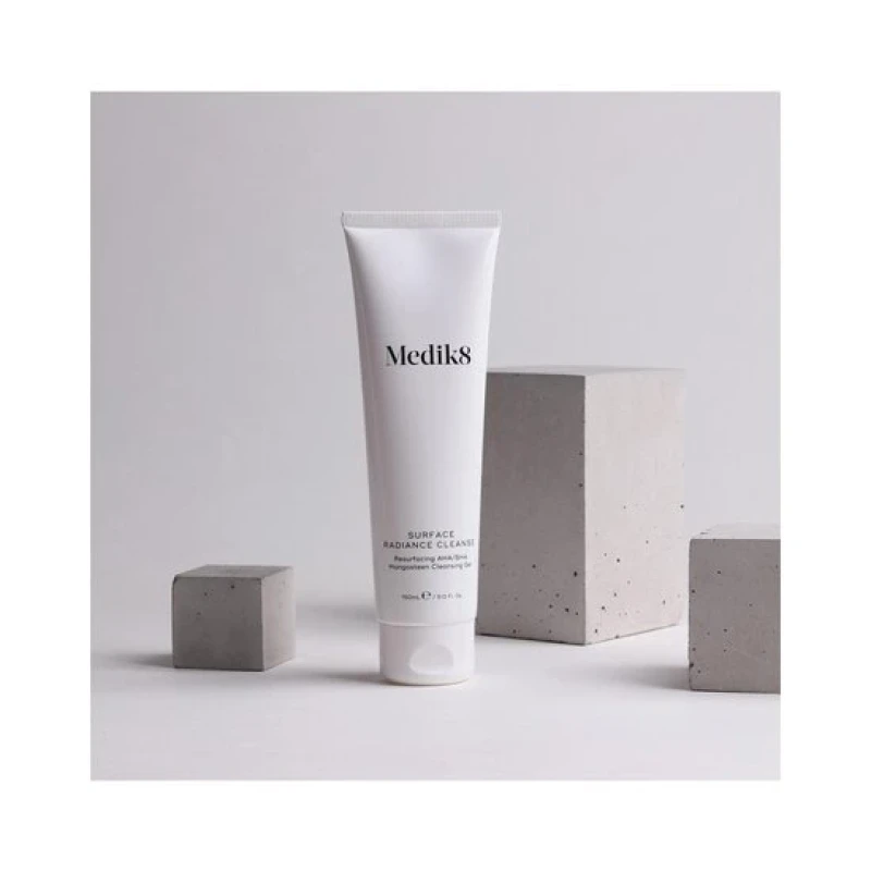 Medik8 Surface Radiance Cleanse | Cleansing Gel with AHA and BHA Acids 150 ml