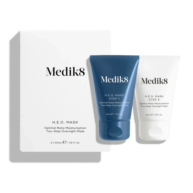 Medik8 H.E.O. Mask | Two-step Overnight Mask for Intensive Hydration 50 ml + 50 ml