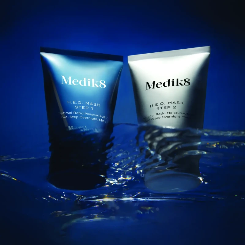 Medik8 H.E.O. Mask | Two-step Overnight Mask for Intensive Hydration 50 ml + 50 ml