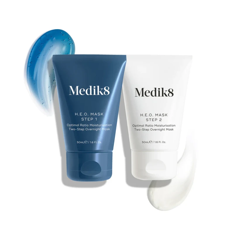 Medik8 H.E.O. Mask | Two-step Overnight Mask for Intensive Hydration 50 ml + 50 ml