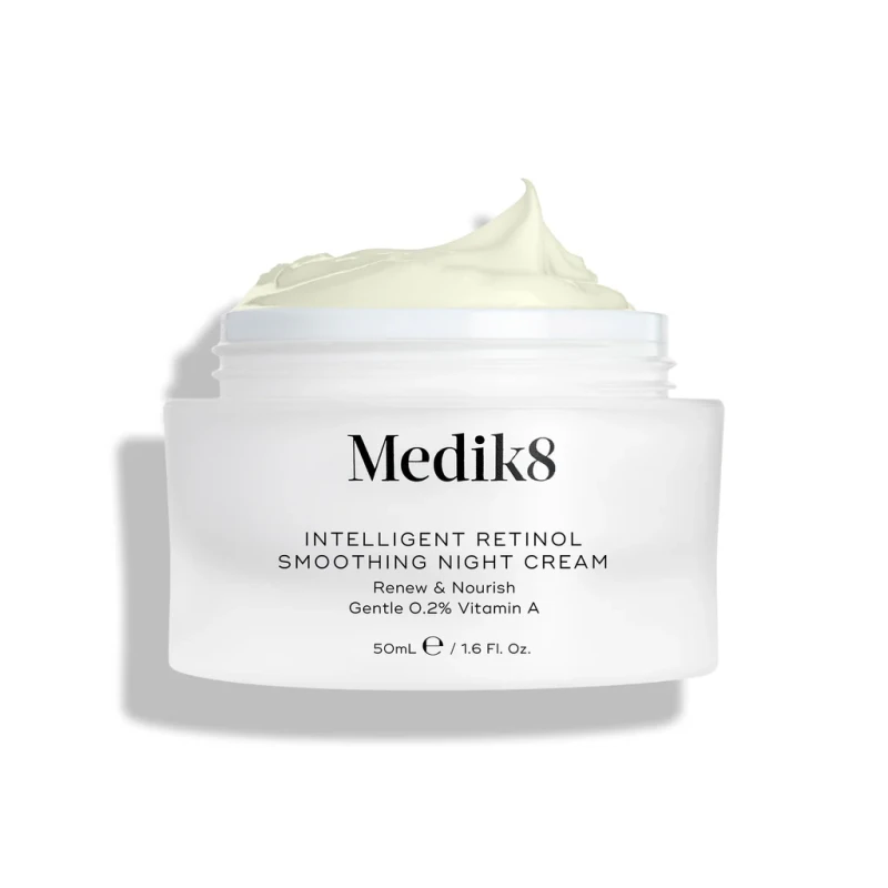 Medik8 Intelligent Retinol Smoothing Night Cream | A-vitamin night cream for skin renewal 50 ml