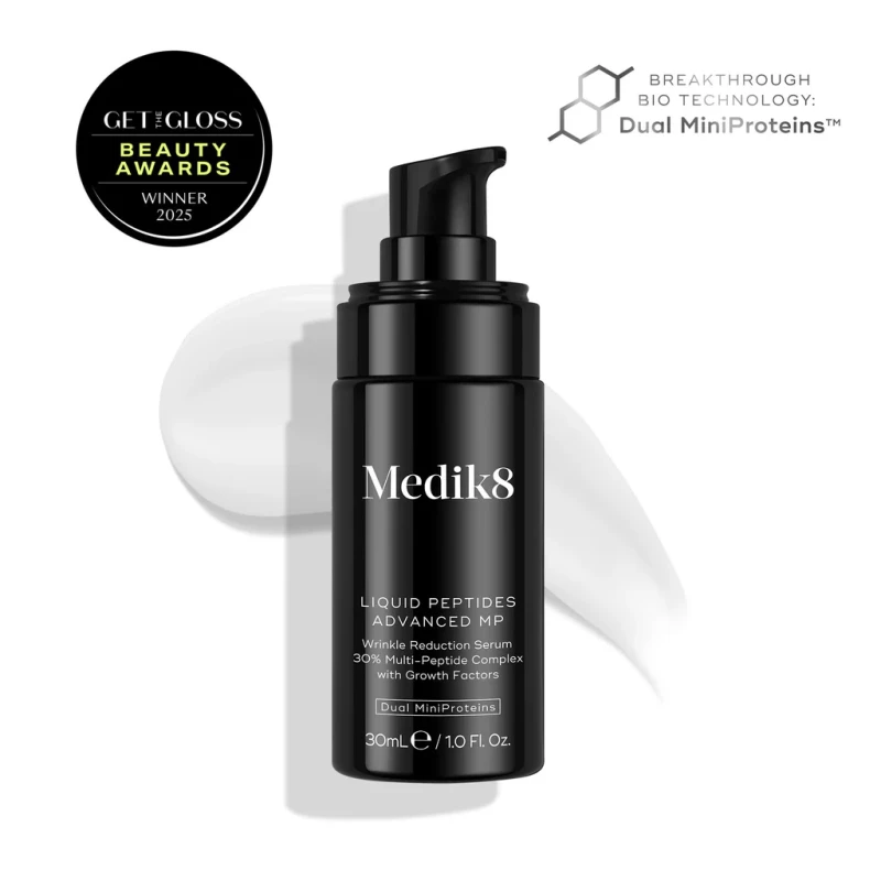 Medik8 Liquid Peptides Advanced MP | Intensive Peptide Serum for Reducing Wrinkles 30 ml