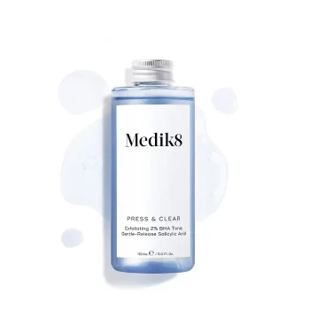 Medik8 Press & Clear Refill | Refillable BHA Toner for Problem Skin 150 ml
