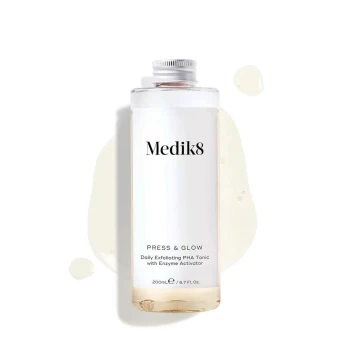 Medik8 Press & Glow Refill | Refillable PHA Brightening Toner 200 ml