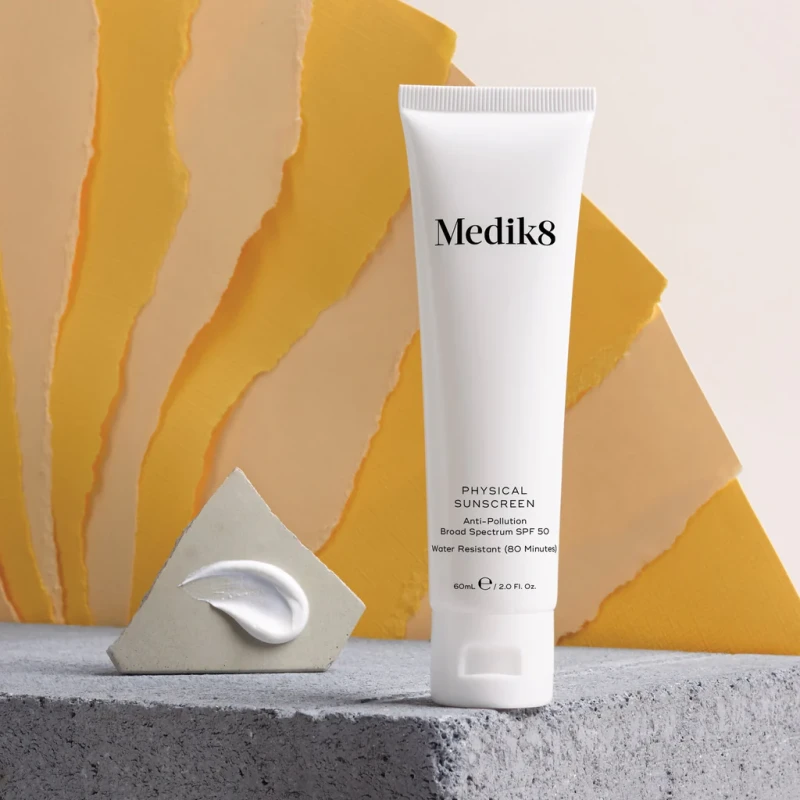 Medik8 Physical Sunscreen SPF50 | Mineral Sunscreen SPF50 60 ml