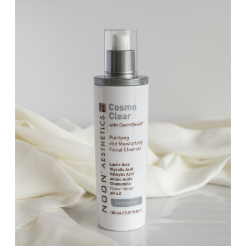 NOON Aesthetics Cosmo Clear | Deep Cleansing Facial Cleanser with AHA + BHA acids 150 ml