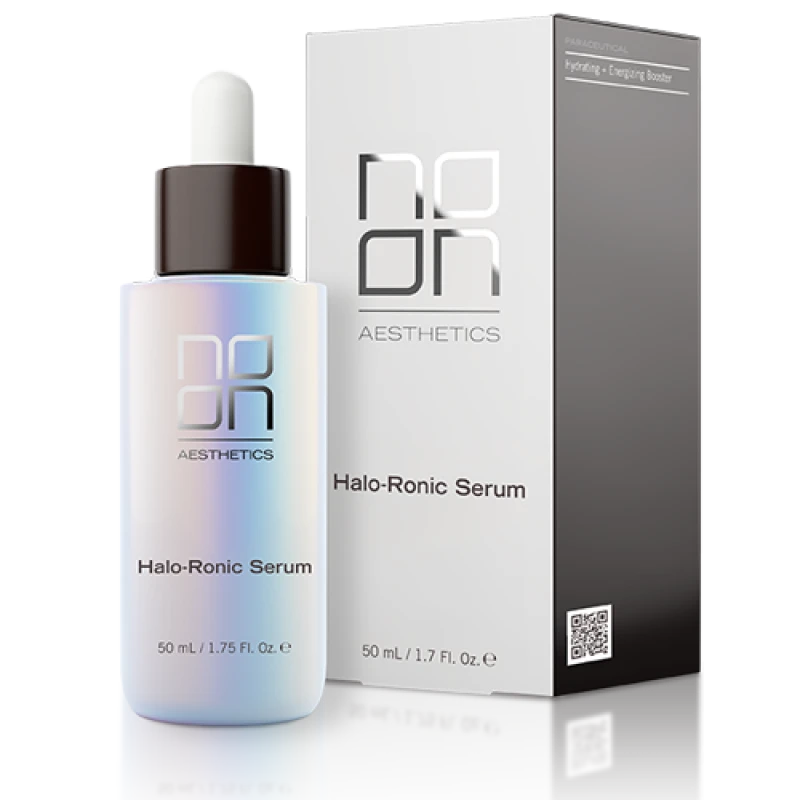 Noon Aesthetics Halo-Ronic Serum | Face Serum with Hyaluronic Acid 50 ml