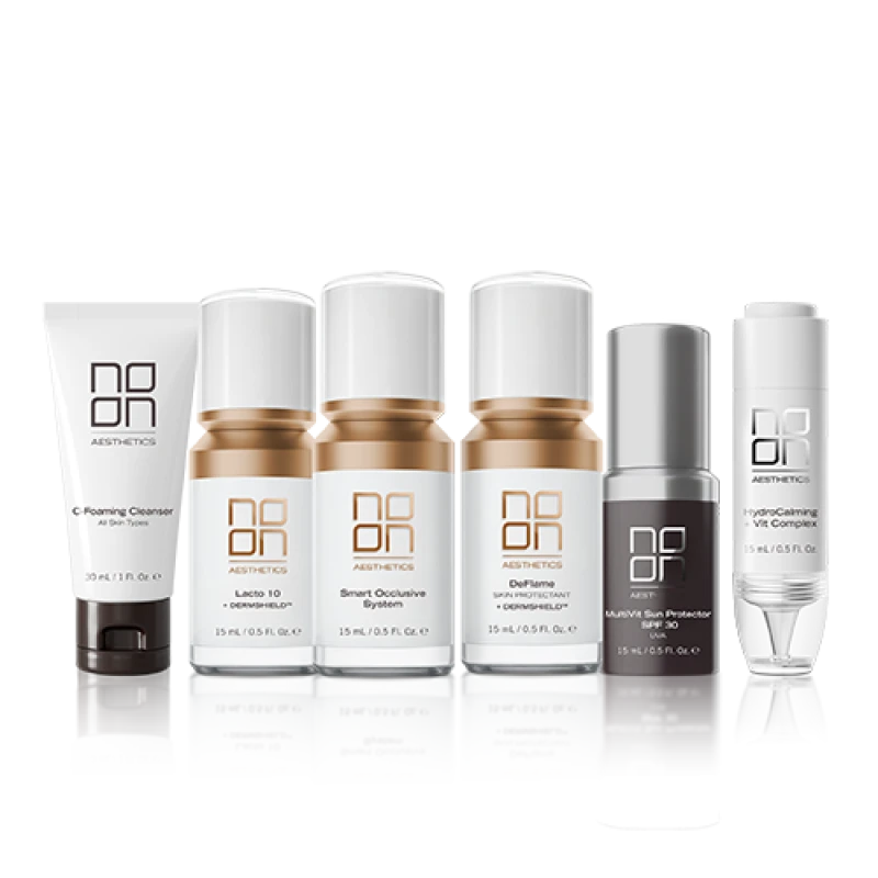 NOON Post-Procedure Recovery Program | Skin Renewal Kit After Procedures (6 Products)