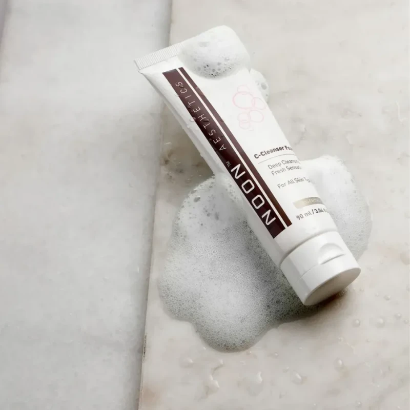 NOON Aesthetics C-Cleanser Foam | Facial Cleansing Foam with Vitamin C 90 ml