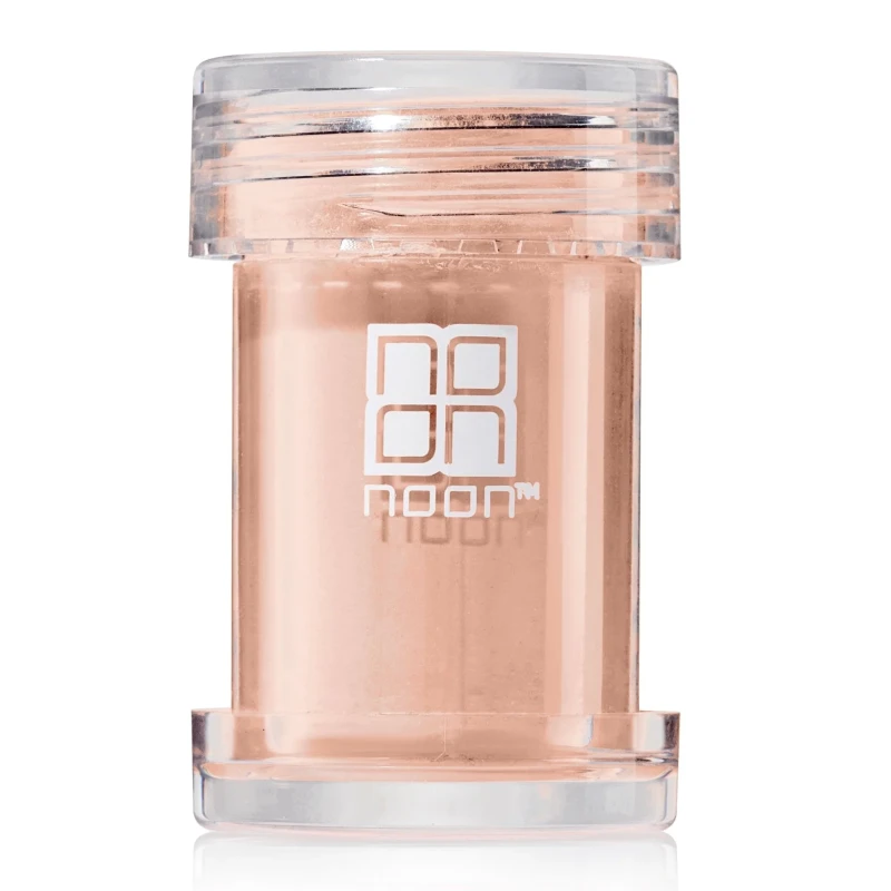 NOON Brush & Go Refill Pack SPF50 | Mineral SPF powder refill for oily and problematic skin, medium shade 02, 3 × 5 ml