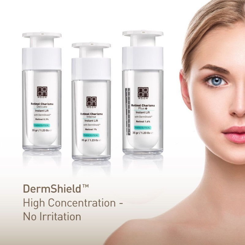 Noon Aesthetics Retinol Charisma Delicate Serum Instant Lift | 0.3% Retinol Anti-Ageing Serum 35g