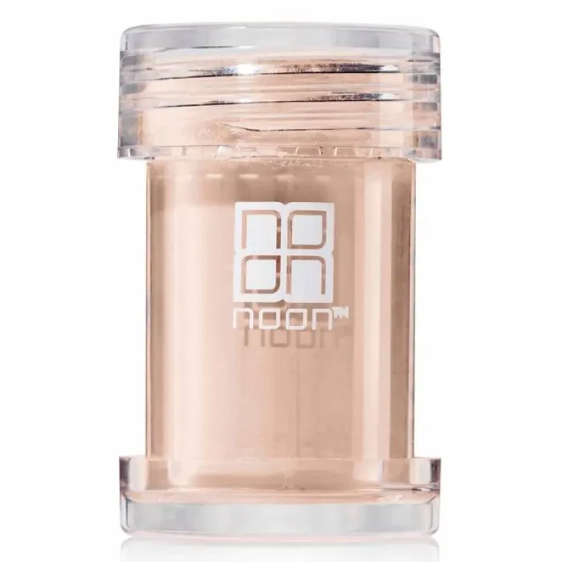 NOON Brush & Go Refill Pack SPF50 | Mineral SPF powder refill for oily and problematic skin, shade 01 Light, 3 × 5 ml