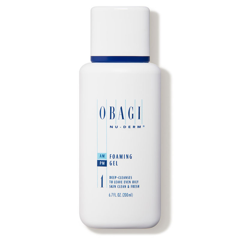 OBAGI MEDICAL Nu-Derm Foaming Gel | Foaming Cleansing Gel, 200 ml