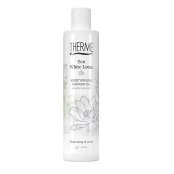Therme Zen White Lotus Moisturising Shower Oil | Moisturising Shower Oil 250 ml
