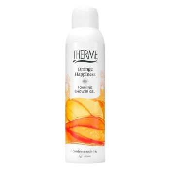 Therme Orange Happiness Foaming Shower Gel | Shower Foam 200 ml