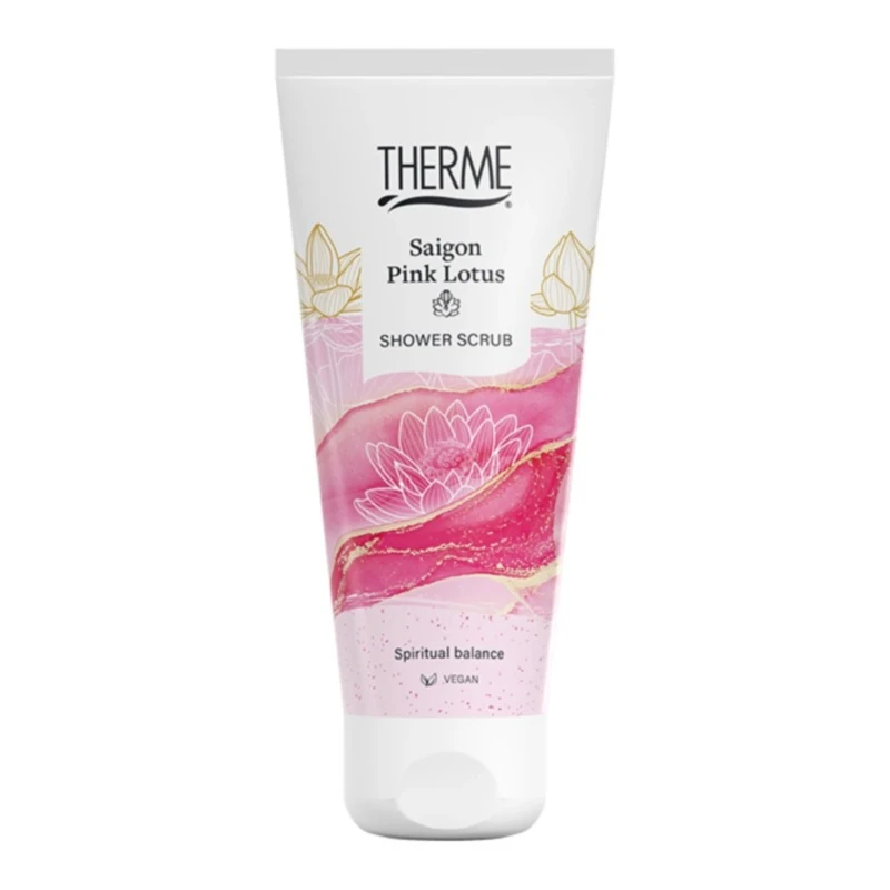 Therme Saigon Pink Lotus Shower Scrub | Body Scrub 200 ml