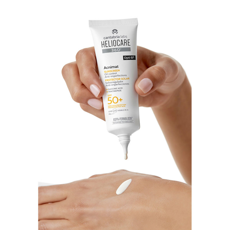 HELIOCARE 360° ACNIMAT SPF50 | Sunscreen for Oily and Acne-Prone Skin, 50 ml