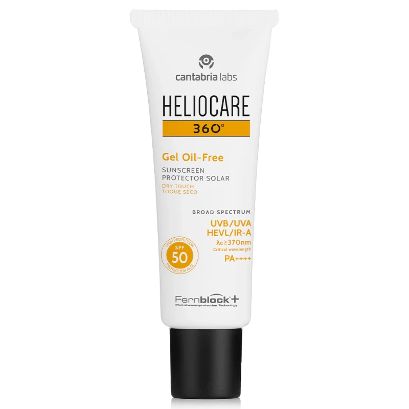 HELIOCARE 360° GELS OIL-FREE SPF 50 | For oily and acne-prone skin, 50 ml