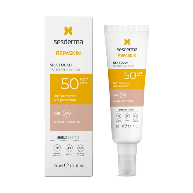 Sesderma Repaskin Silky Touch Color SPF50 | Tinted Sunscreen 50 ml