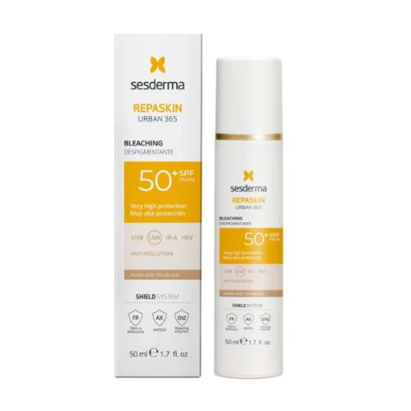 Sesderma Repaskin Urban 365 Depigmenting SPF50 | Face Sunscreen Against Pigmentation SPF50 50 ml