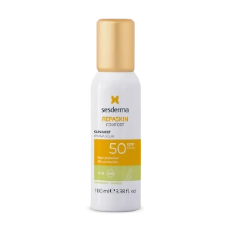 Sesderma Repaskin Comfort Sun Mist Lavender SPF50 | Protective Sun Spray with Lavender Scent SPF50 100 ml