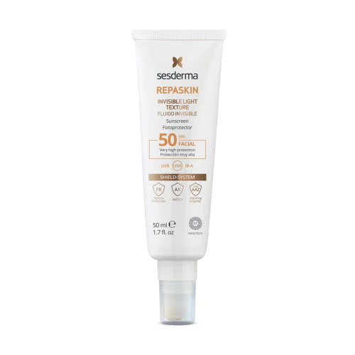 Sesderma Repaskin Invisible Light Texture SPF50 | Sun Protection Fluid SPF50 50 ml