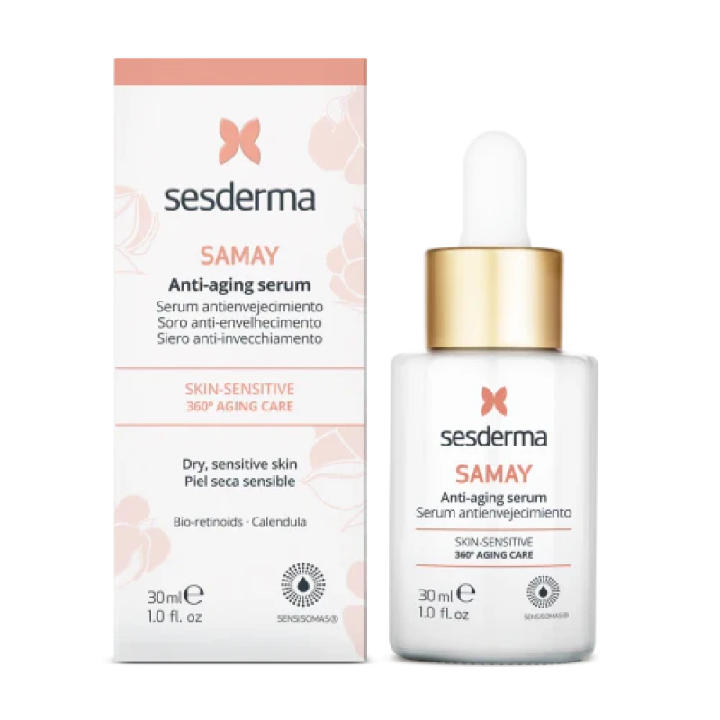 Sesderma Samay Anti-Aging Serum | Restorative Serum for Sensitive Mature Skin 30 ml