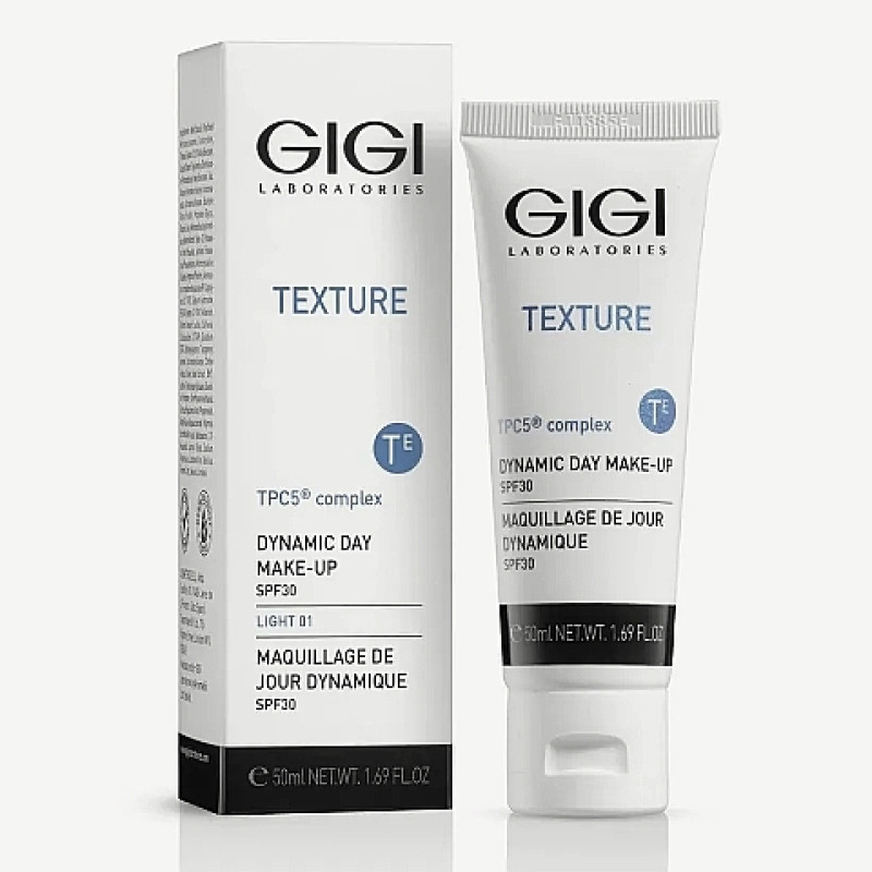 GIGI Texture Dynamic Day Make Up | Day Cream with Tint and SPF 50 50 ml