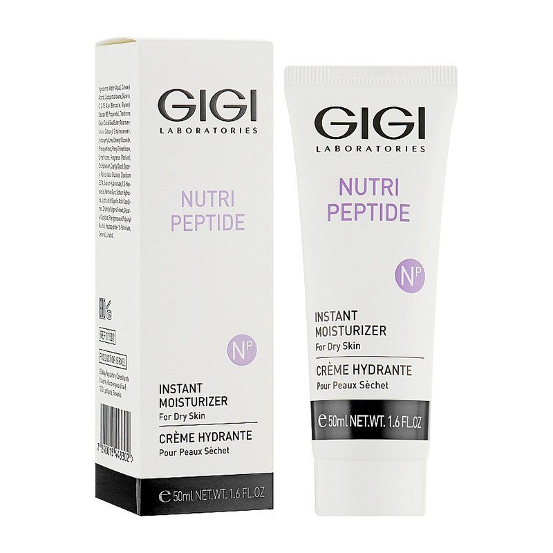 GIGI Nutri Peptide Instant Moisturizer | Moisturising Cream for Dry Skin 50 ml
