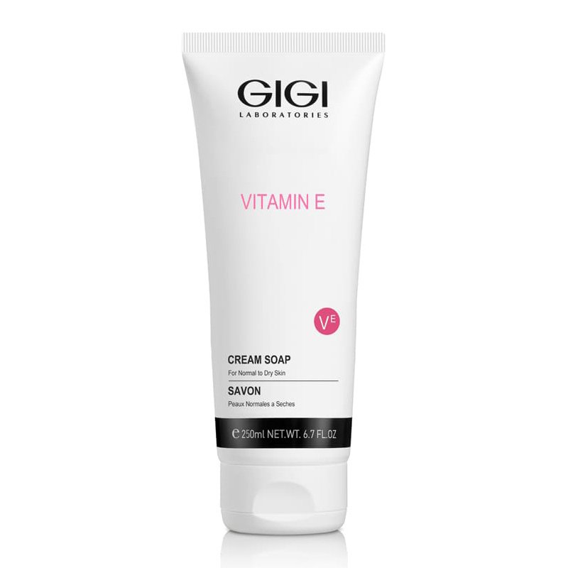 GIGI Vitamin E Cream Soap P.H | Gentle Creamy Soap with Vitamin E 250 ml