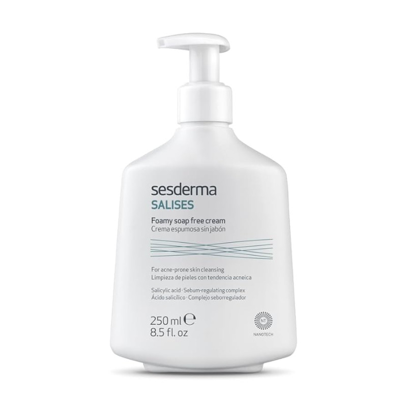Sesderma Salises Foamy Soap-Free Cleanser | Foaming Soap-Free Cleansing Lotion 250 ml