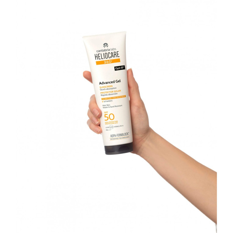 Heliocare Advanced Gel | Sunscreen Gel for Face & Body, 250 ml
