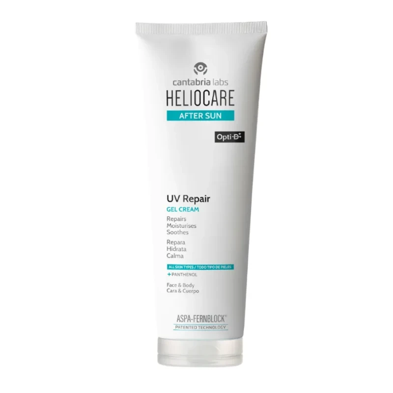 Heliocare 360 After Sun UV Repair Gel Cream | Restorative After-Sun Gel Cream 250 ml