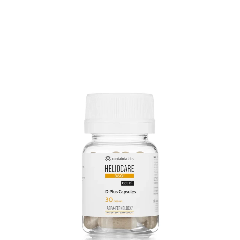HELIOCARE 360° D Plus Capsules | Dietary Supplement with Fernblock®+ and Vitamin D, 30 Capsules