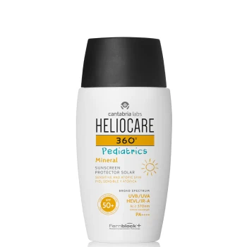 HELIOCARE 360° Baby & Kids Mineral SPF50+ | Mineral sunscreen fluid for babies and children, 50 ml