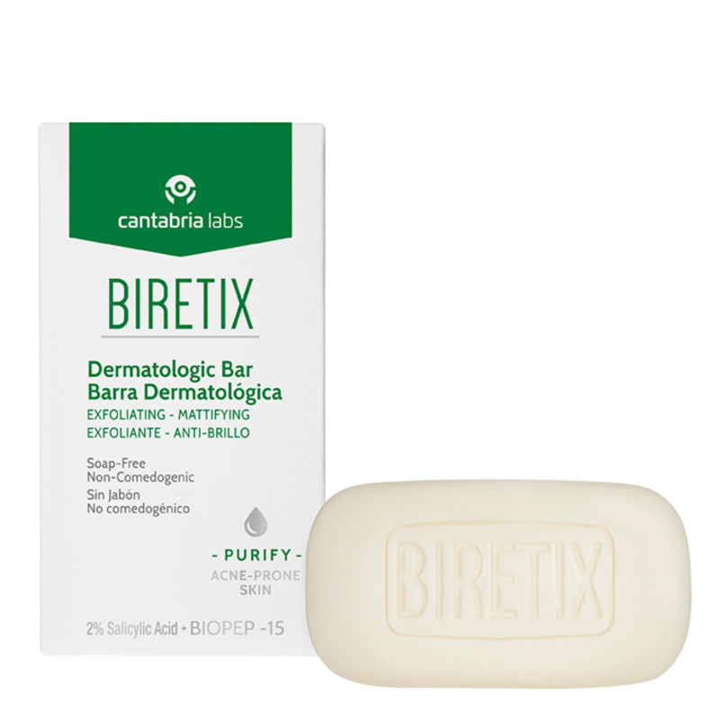 Biretix Dermatological Bar | Dermatological Soap with 2% Salicylic Acid 80g