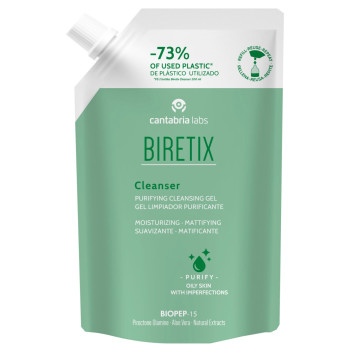 Biretix Cleanser Refill Pack | Facial Cleansing Gel Refill 400 ml