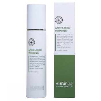 HUBISLAB Active Control Moisturizer | Sebum-balancing moisturizing cream for oily and problematic skin 120 ml