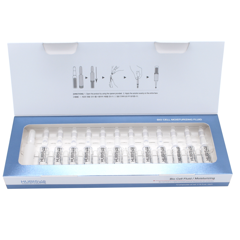 HUBISLAB Bio Cell Moisturizing Fluid | Intensive Moisturising Ampoules 2 ml × 12 pcs
