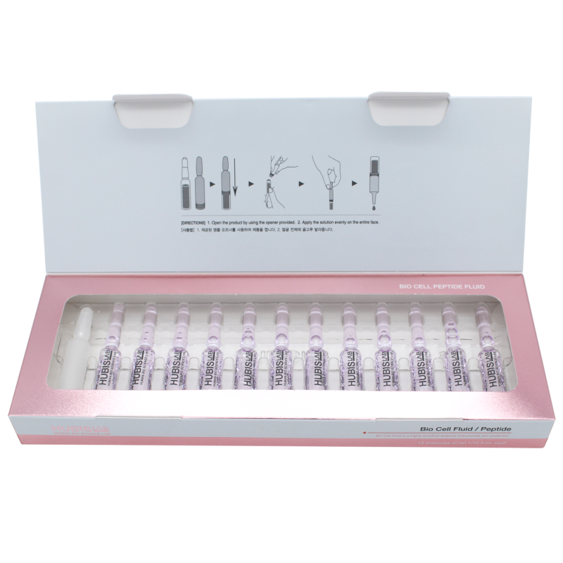 HUBISLAB Bio Cell Peptide Fluid | Restoring Peptide Ampoules 2 ml × 12 pcs