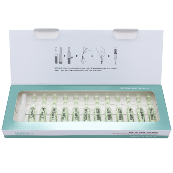 HUBISLAB Bio Cell Purifying Fluid | Purifying Ampoules for Problematic Skin 2 ml × 12 pcs