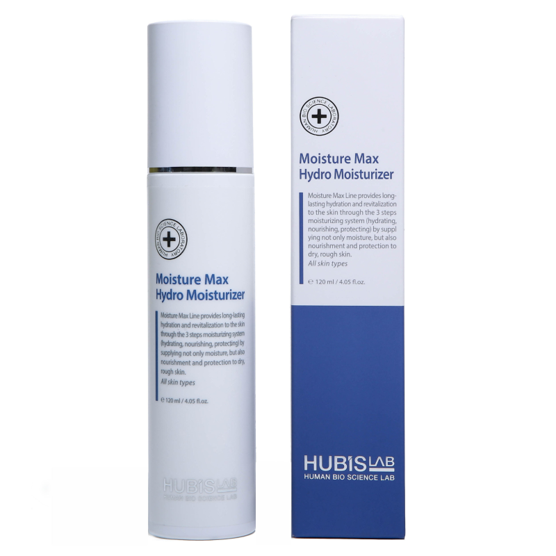 HUBISLAB Moisture Max Hydro Moisturizer | Ultra Hydrating Cream 120 ml