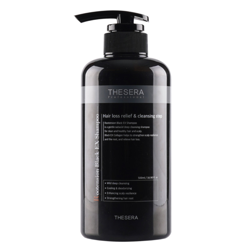 Thesera Rootension Black Ex Shampoo 500 ml