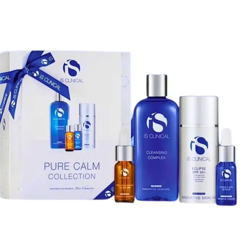 iS Clinical Pure Calm Collection | Soothing and Skin-Comfort Restoring Facial Skincare Kit