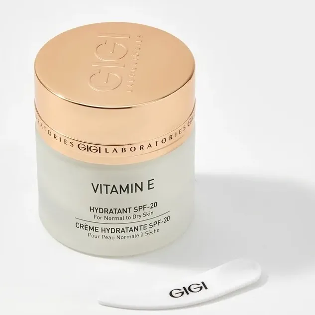 GIGI Vitamin E Moisturizer SPF20 | Moisturising Cream for Normal to Dry Skin 50 ml